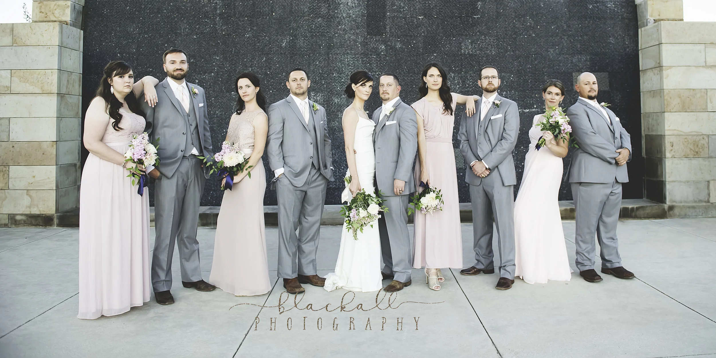 Deanna + Steven's amazing wedding party! 