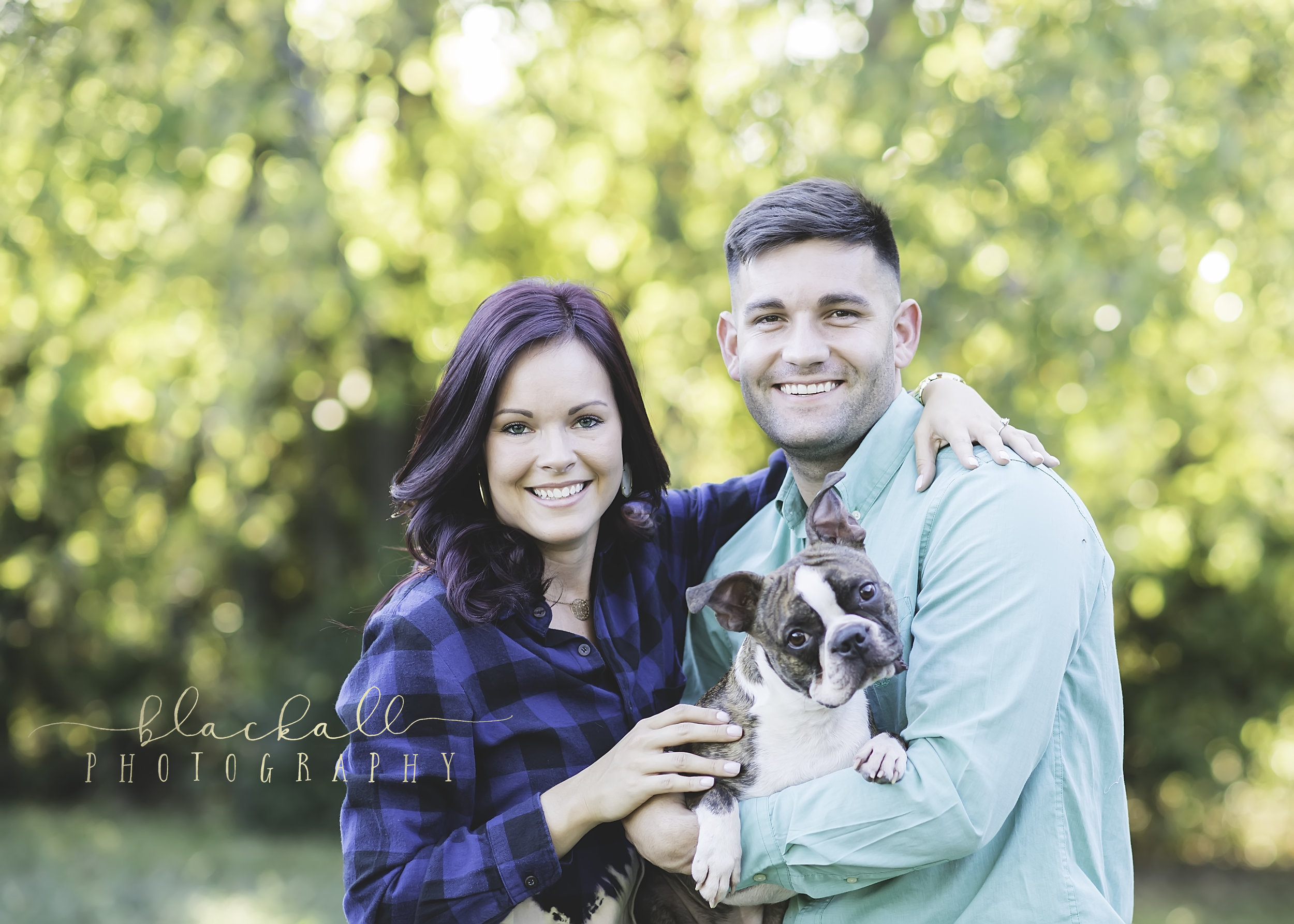 Erica &amp; TJ with their sweet baby Hank