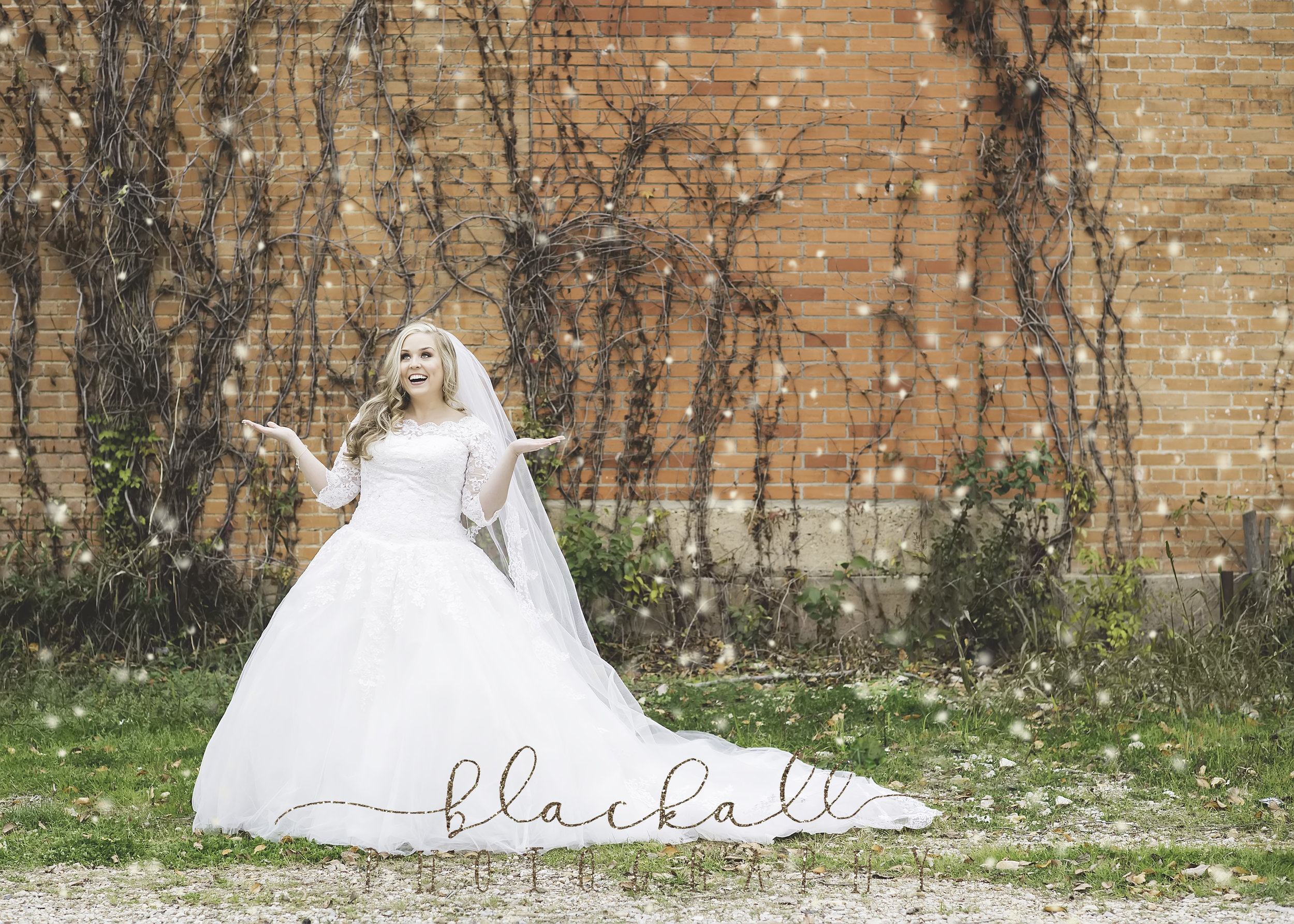  Could be a little Blackall Photography magic or It may have started snowing a little during her session?? ;)&nbsp; 