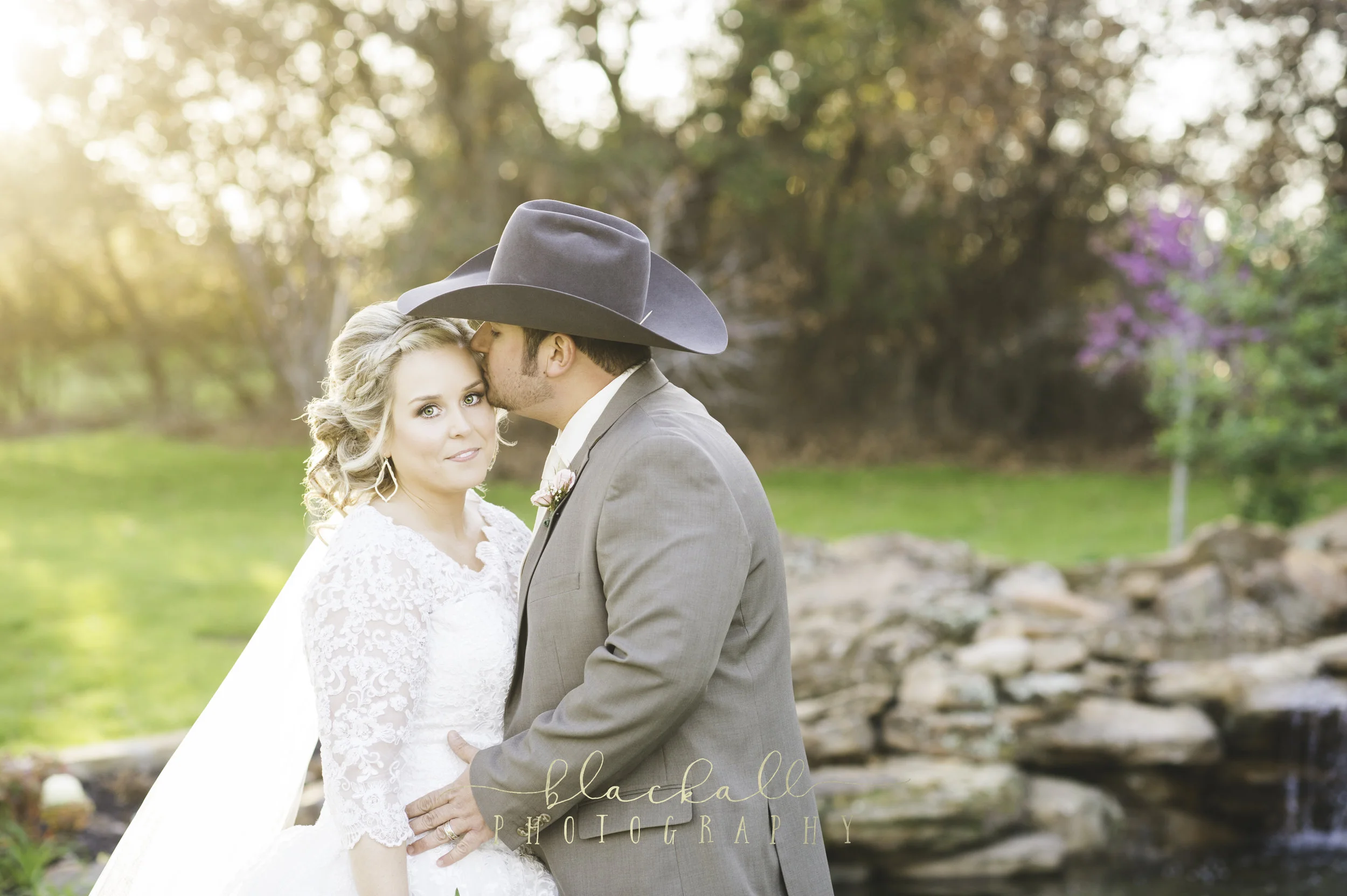 Cassie + Roy on their wedding day. February 25, 2017