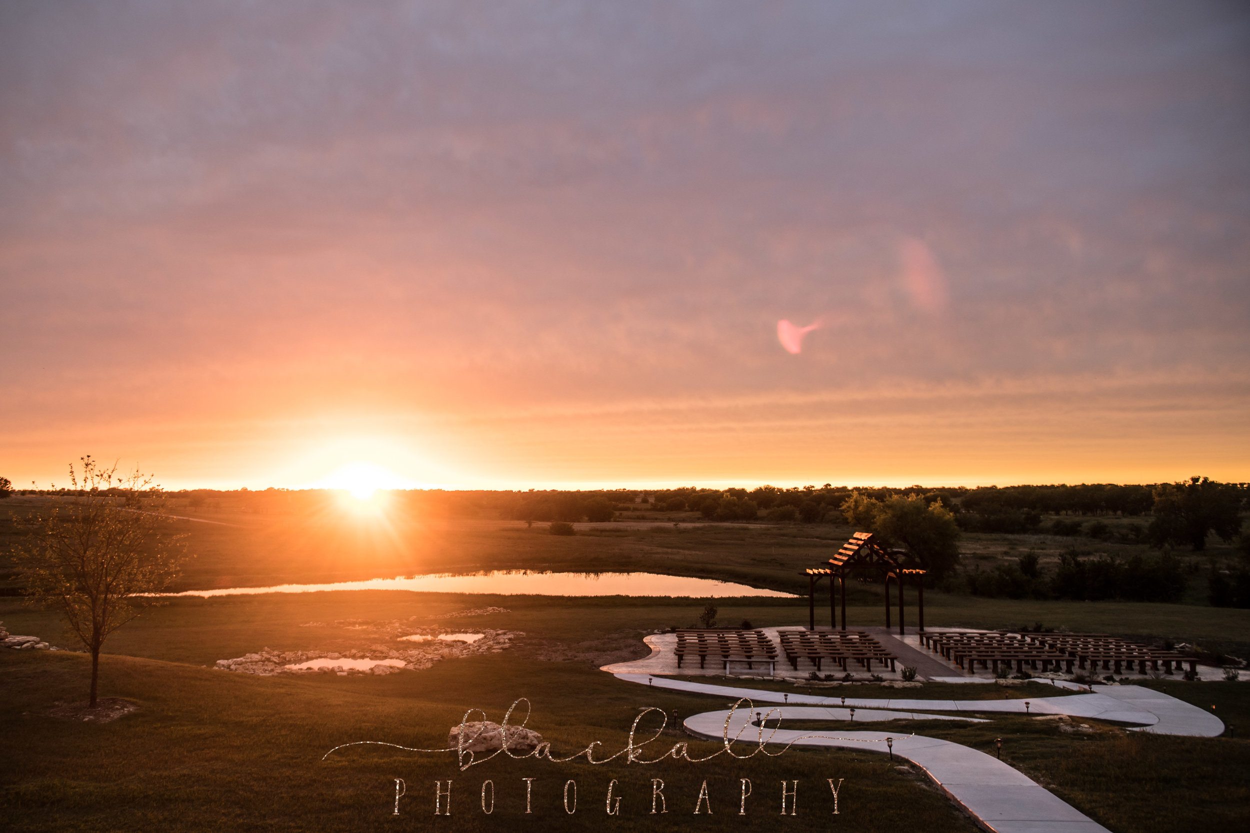  Sunset at Hawthorn Hills Ranch after God smiled down on a beautiful renewal of wedding vows.&nbsp; 