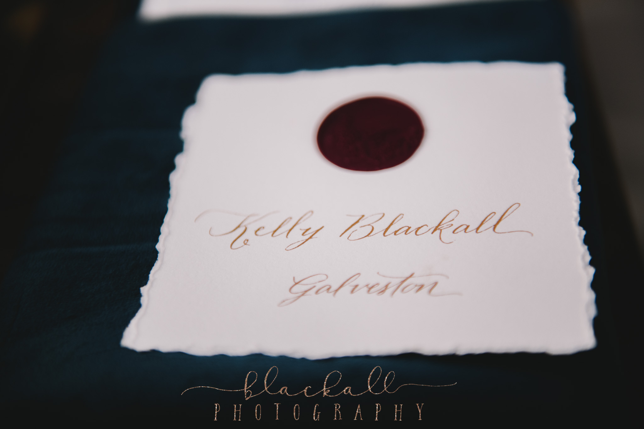  This right here... probably not a big deal to anyone else but to be included and actually have a name card to an assigned table (the Bride &amp; Grooms table no less)&nbsp;is a BIG deal as a photographer. So sweet of this wonderful couple to include