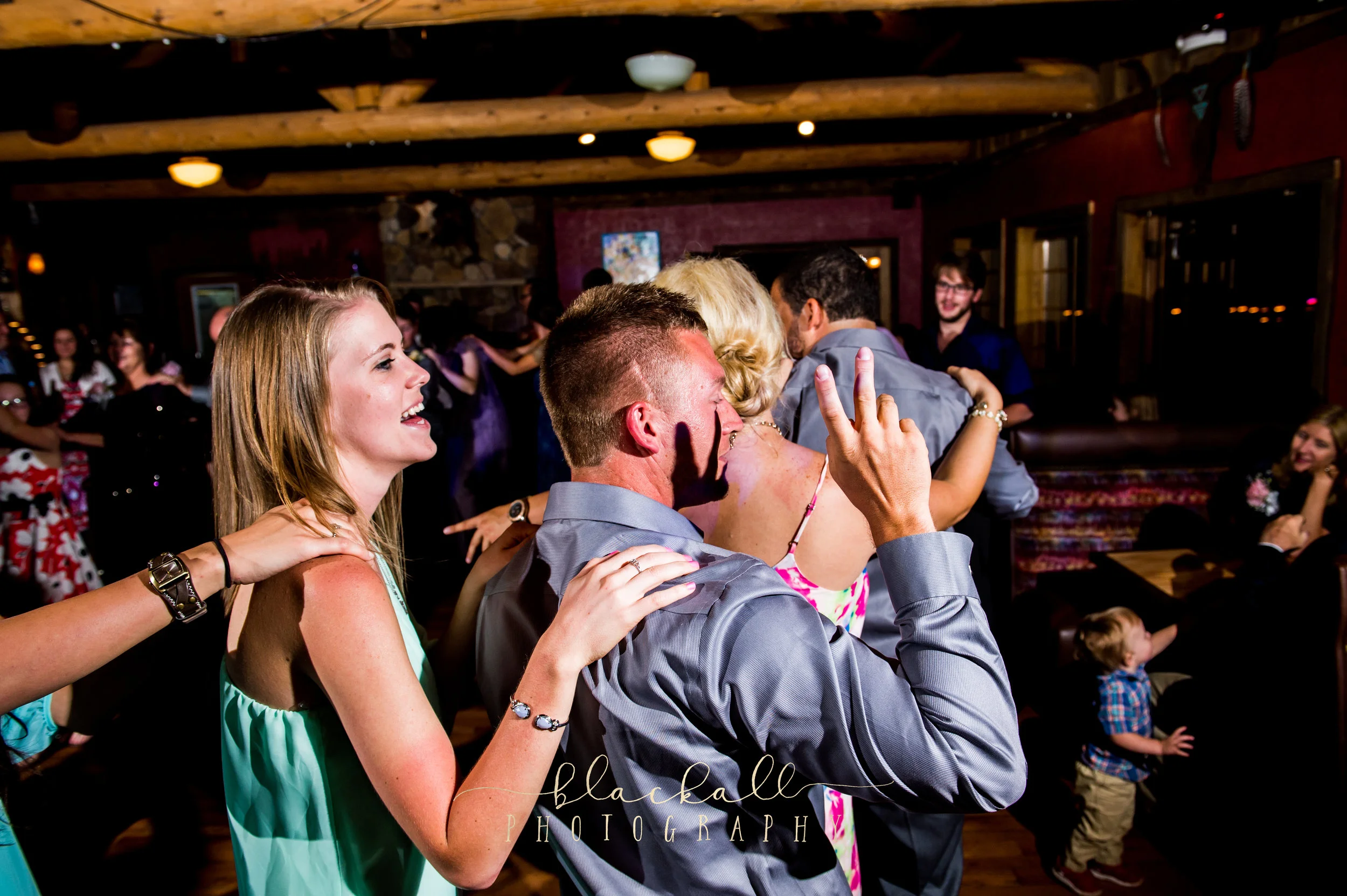 Photo of Sarah & Taylor at Matt & Caity's reception! Cuchara, Co. 2015
