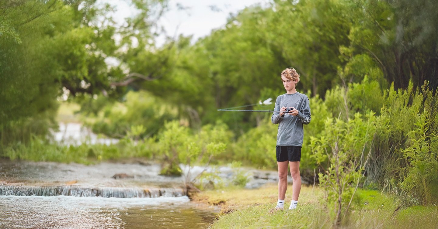 It&rsquo;s always an adventure hangin&rsquo; out with this kid. 🎣 I&rsquo;ve been photographing Hudson for about six years now, and every time is a good time. He&rsquo;s grown up right in front of my lens&mdash;and I just adore him and his family to