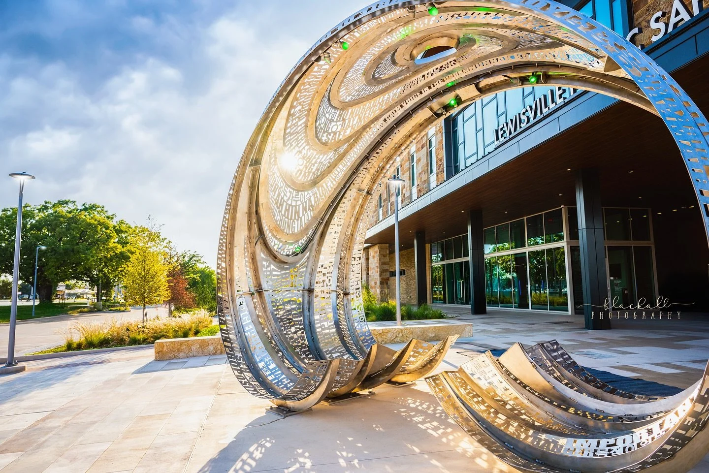 ✨ Last night was the unveiling of Civitas at the Tittle McFadden Public Safety Center, and it was such a special evening. ✨

Artist Blessing Hancock shared the inspiration behind her design, and it was such a treat hearing the little details that bro