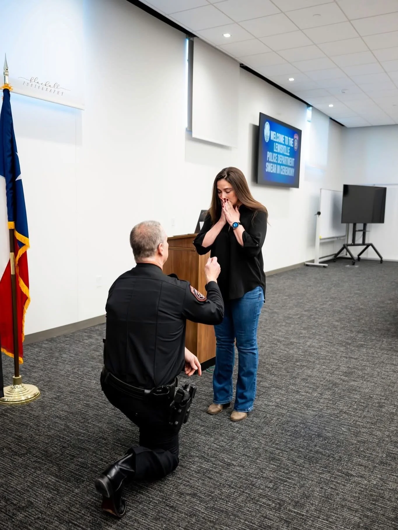 Came for the headshots&hellip; stayed for the swearing-in&hellip; Ended up photographing a proposal 💍 #ILOVEMyJob