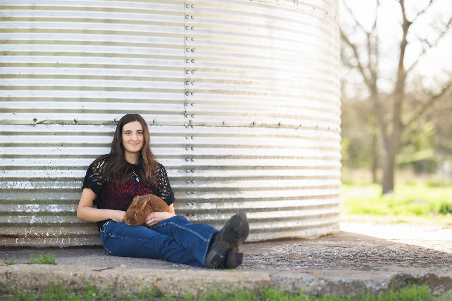 Tonight&rsquo;s senior session came with a first for me&hellip; a rabbit! 🐰

I always tell my seniors to bring whatever makes their session them &mdash; favorite hobbies, sports gear, or even their pets. Well this amazing flowermoundhs @lewisville.f