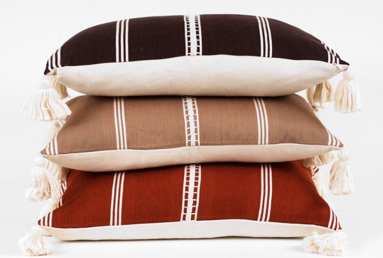 Backstrap Woven Pillow Cases Frida Faxen