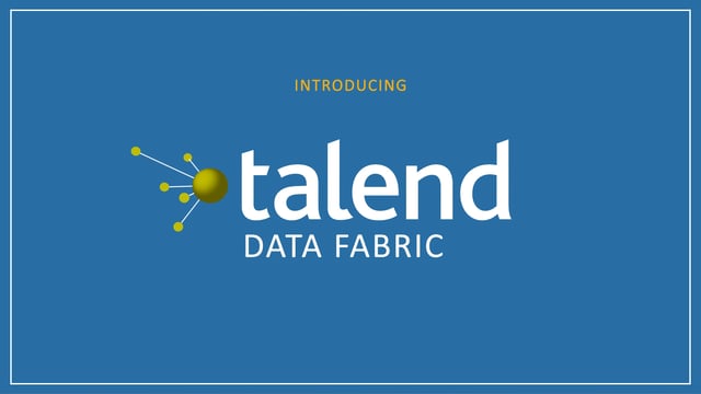 Talend Data Fabric