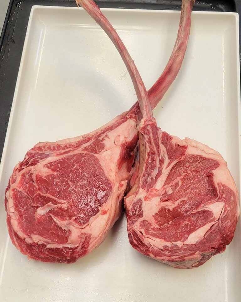 Tomorrow we are Featuring &quot;Tomahawk Tuesday&quot; 48oz Certified Angus Beef Ribeye.Bring a couple friends and enjoy.