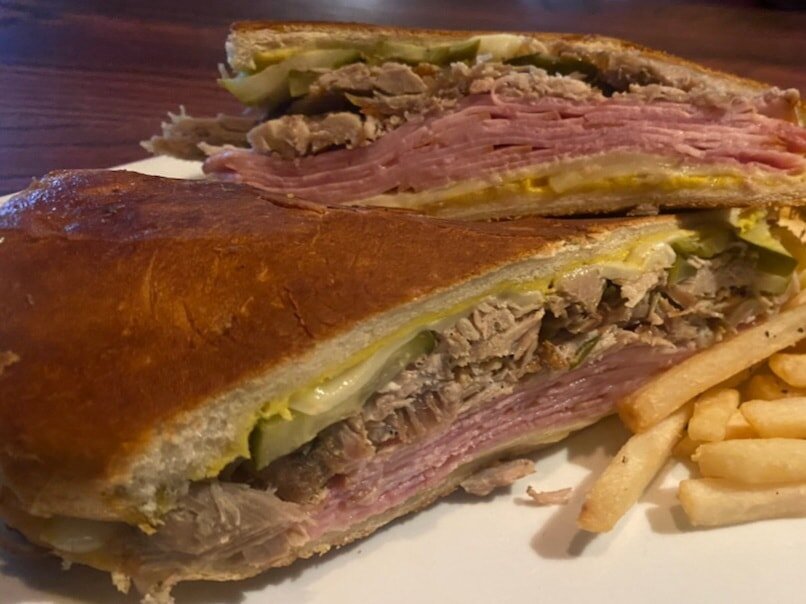 Today and Tomorrow Cubano Sandwiches offered in our Lounge or to go.Dont miss out.
