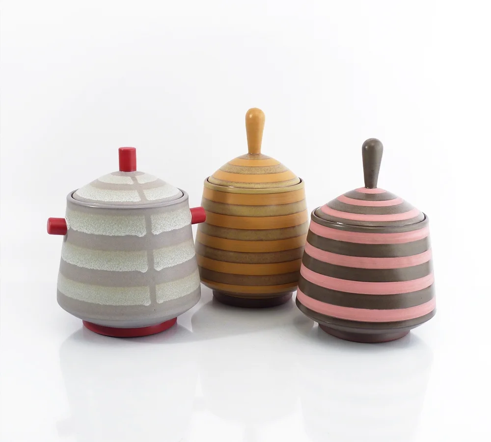 lidded jars
