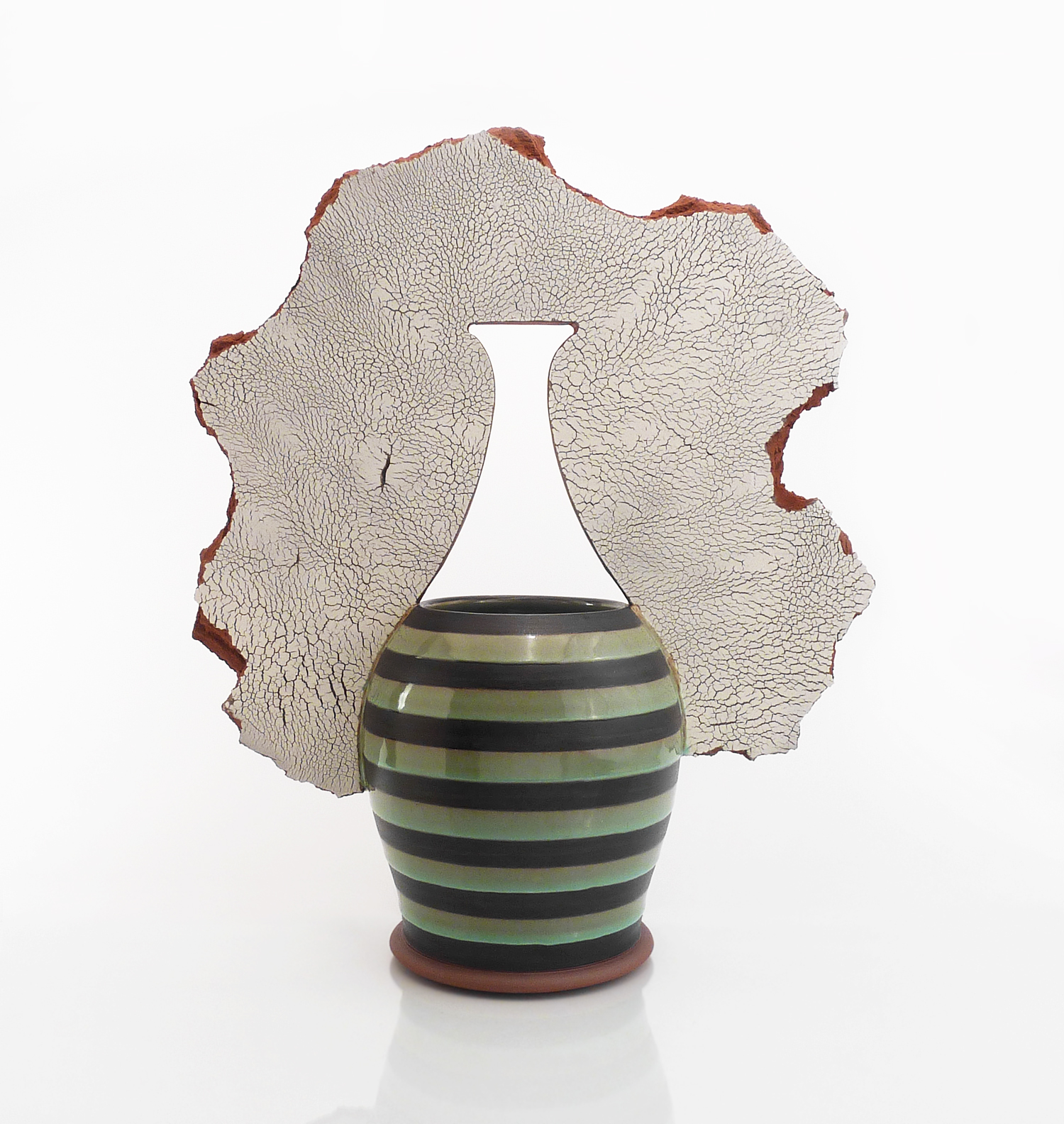 Shardware vase (bottle)