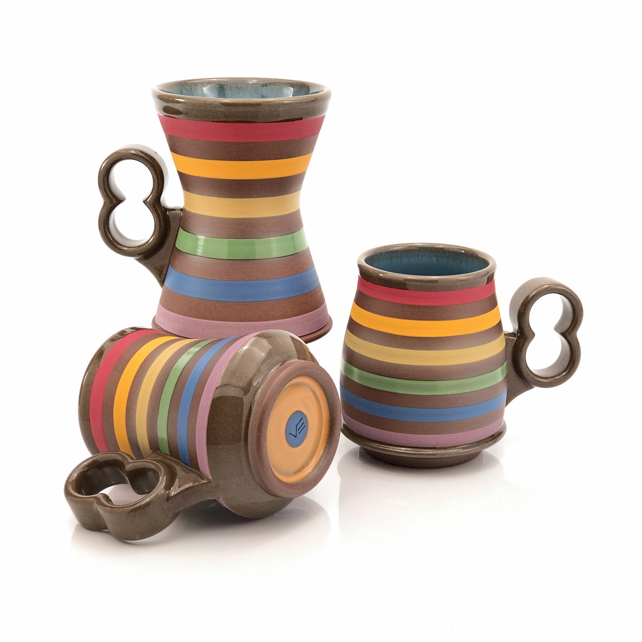 Assorted Rainbow mugs