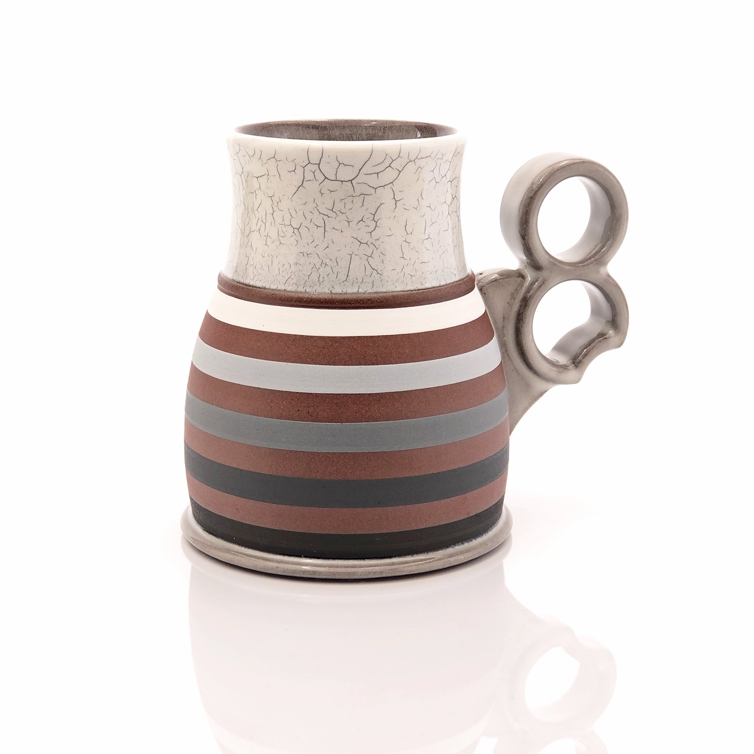 Greyscale "Beaker" mug