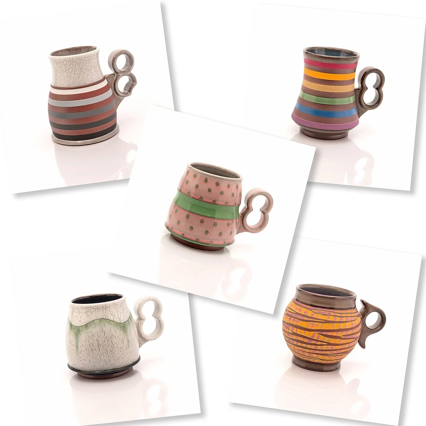 Cup: The Intimate Object XXI opens today at noon (eastern) @charliecummingsgallery Always a great show with hundreds of beautiful handmade cups and mugs ☕️☕️☕️
.
.
.
#pottery #mugs #cuptheintimateobjectxxi #charliecummingsgallery