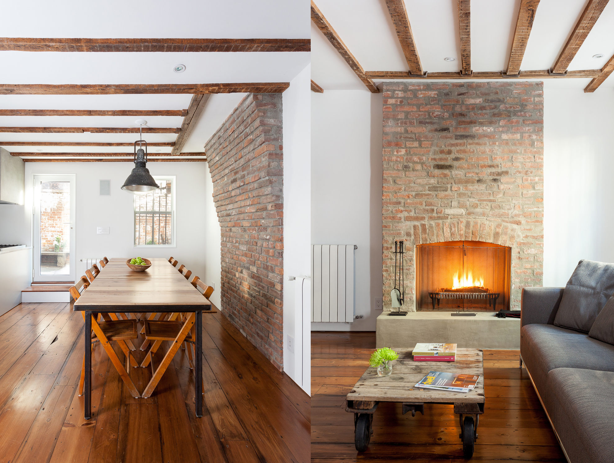 Tom Givone, owner and designer of the Sylvan Terrace row house in NYC and the Floating Farmhouse in the Catskills, upstate NY