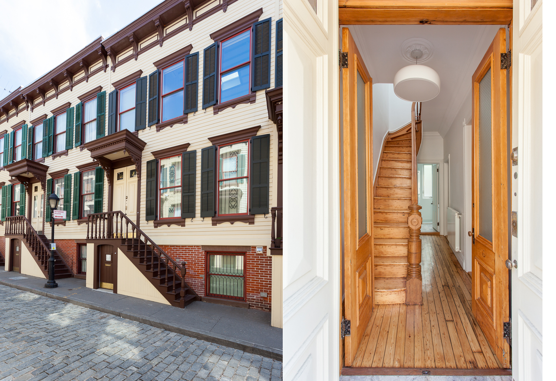 Tom Givone, owner and designer of the Sylvan Terrace row house in NYC and the Floating Farmhouse in the Catskills, upstate NY