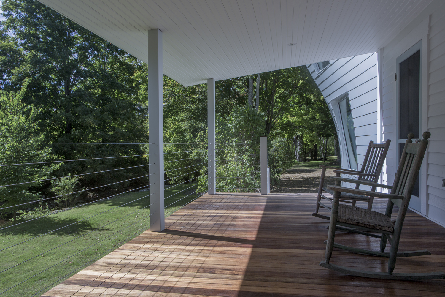 Tom Givone, designer of Twist Farmhouse in Dwell magazine and owner of the Floating Farmhouse in the Catskills, upstate NY.