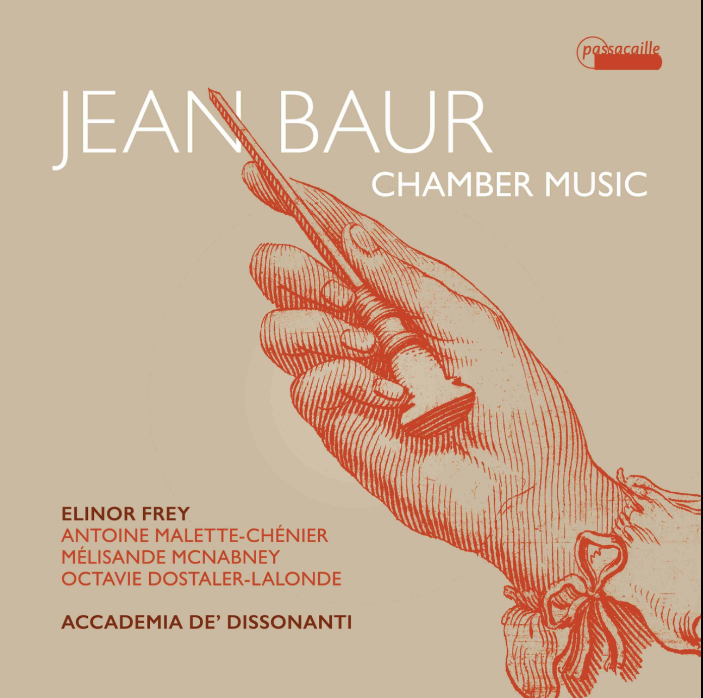 Jean Baur. Chamber Music. Accademia de' Dissonanti, Elinor Frey
