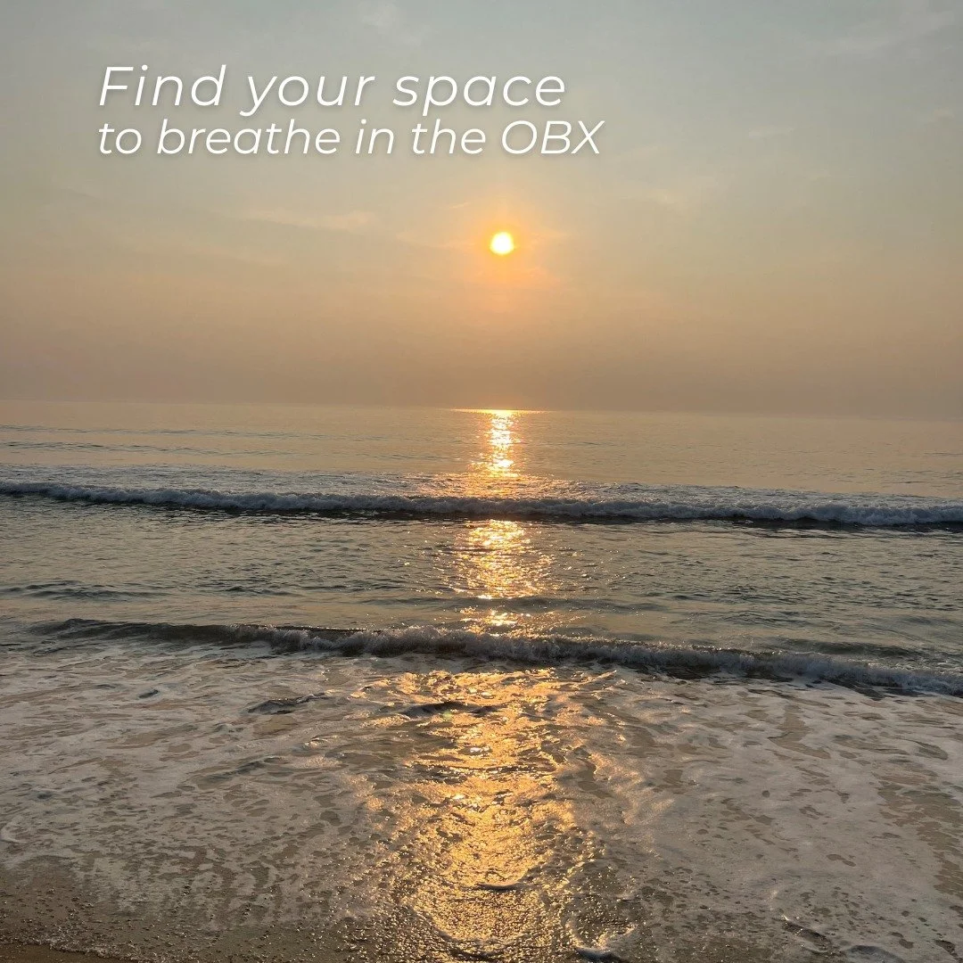 Whether you&rsquo;re a lifelong OBX local or just visiting the coast for the week, your mat is waiting for you. 🌊 

On the mat, by the water, in community, or in quiet moments &mdash; there is always a place to begin again.

Yoga is for every body.
