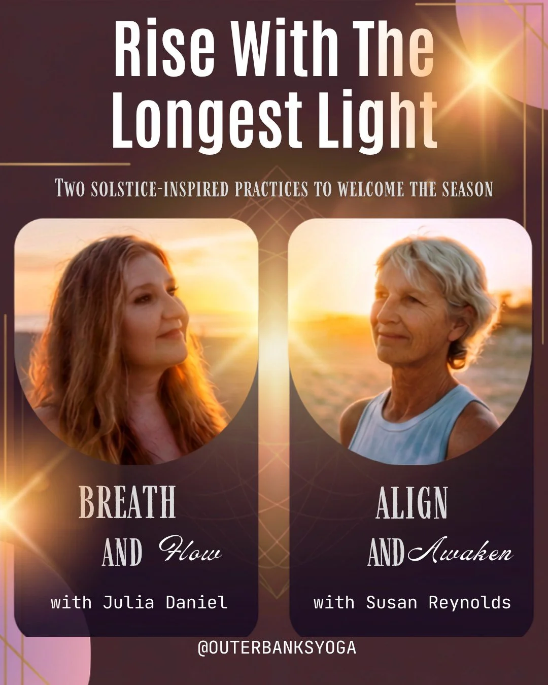 There is a beautiful, vibrant energy in the air as we approach the longest day of the year. The summer solstice invites us to connect with our inner light, pause in gratitude, and welcome the warmth of a new season.
To honor this, we are offering two