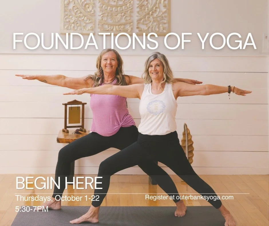 Starting October 1, we&rsquo;re rolling out our Foundations of Yoga series &mdash; four weeks of feel‑good movement, beginner‑friendly guidance, and &ldquo;ohhh, that&rsquo;s how that pose works&rdquo; moments.  If you&rsquo;ve ever thought:

&ldquo;