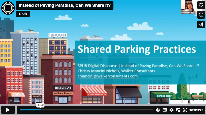 SPUR Webinar: Instead of Paving Paradise, Can We Share It?