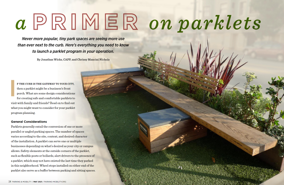 A Primer on Parklets