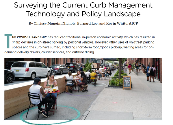 Surveying the Curb Management Technology Landscape