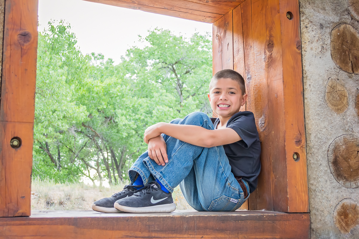 Boy Portrait, Boy Photo, Outdoor Portrait, Cottonwood Forest, Annual Family Portraits