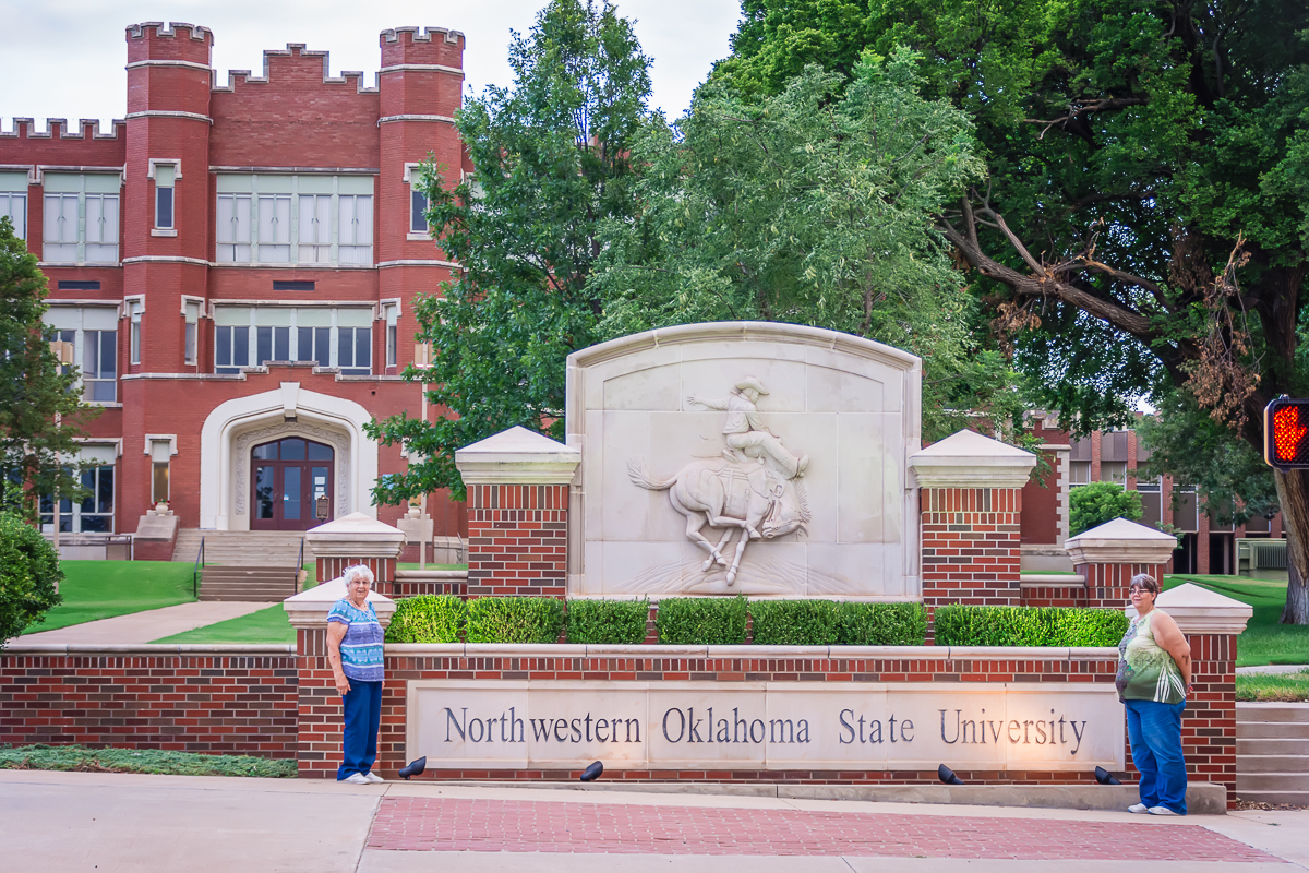 Northwestern Oklahoma State University, Historical Buildings, College Campus, Red Brick Building, LDS Family Photographer, LDS Photographer, Albuquerque Wedding Photographer, Santa Fe, New Mexico