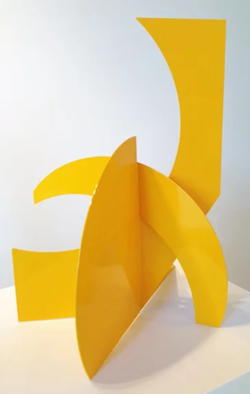 Mallorca II , 2012-2014 Powder coated steel sculpture 28 × 24 × 22 in 71.1 × 61 × 55.9 cm