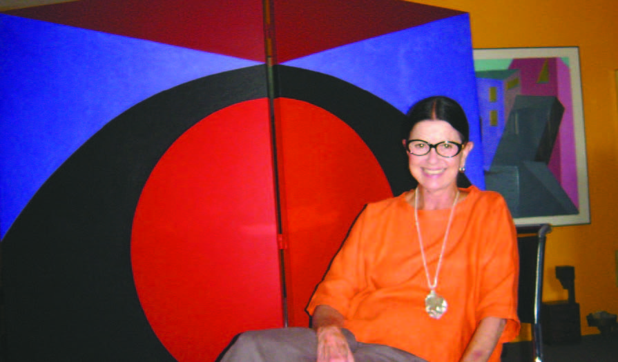 Betty Gold in her studio. Photo: Larisa Lapinksy