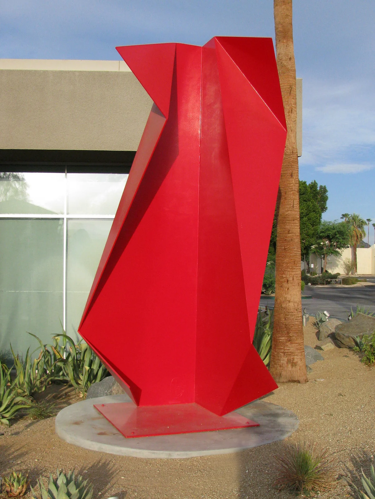 Tiron IV (Red) , 2008. Heather James Gallery. 45188 Portola Ave., Palm Desert