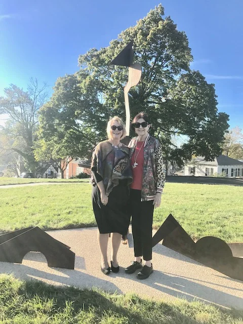 Dr. Pamela Fox, President of Mary Baldwin University, and Betty Gold