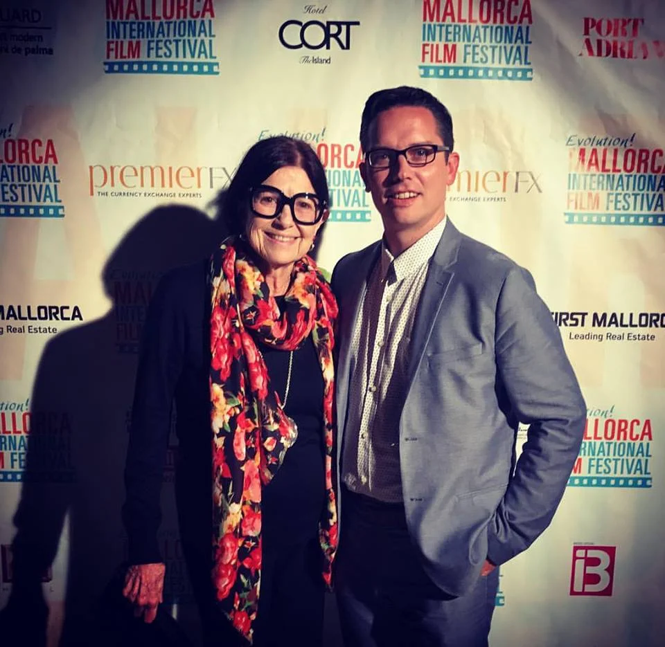 A night to remember...premiere of A Year with Betty Gold in Mallorca @evolutionmallorcafilmfestival Feeling grateful for many people and @elonuniversity that I can share this. -J McMerty