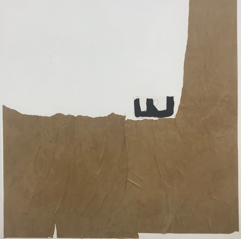 undecided. mixed media on canvas 36x36