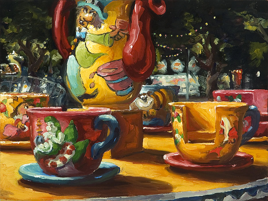 Mad Hatter tea cups