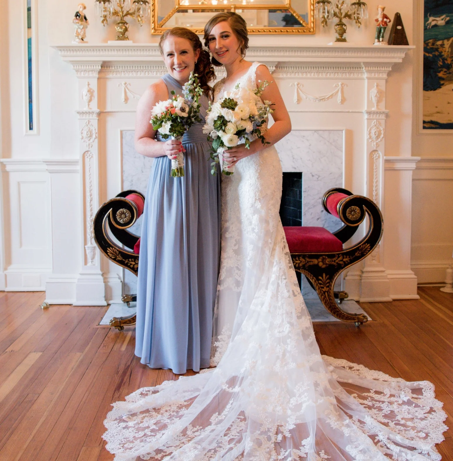 Image taken with Nikon D850, No flash or lighting. Large windows to the left created dark eyes and threw a shadow on the bride.