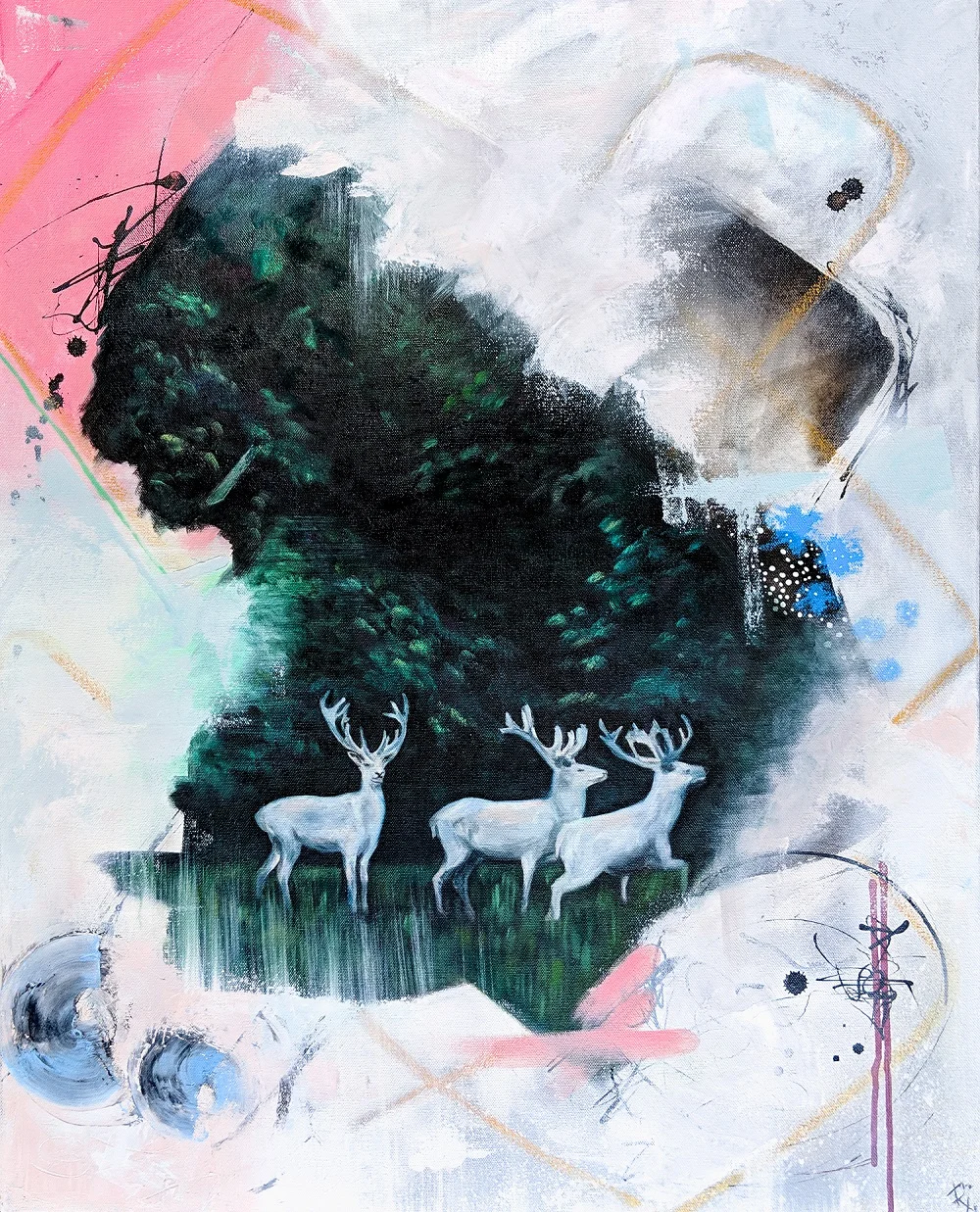 Deep in a forest