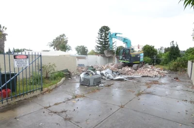 demolish and build