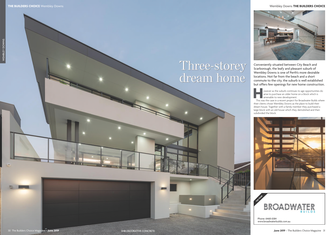 Builders Choice Magazine Article