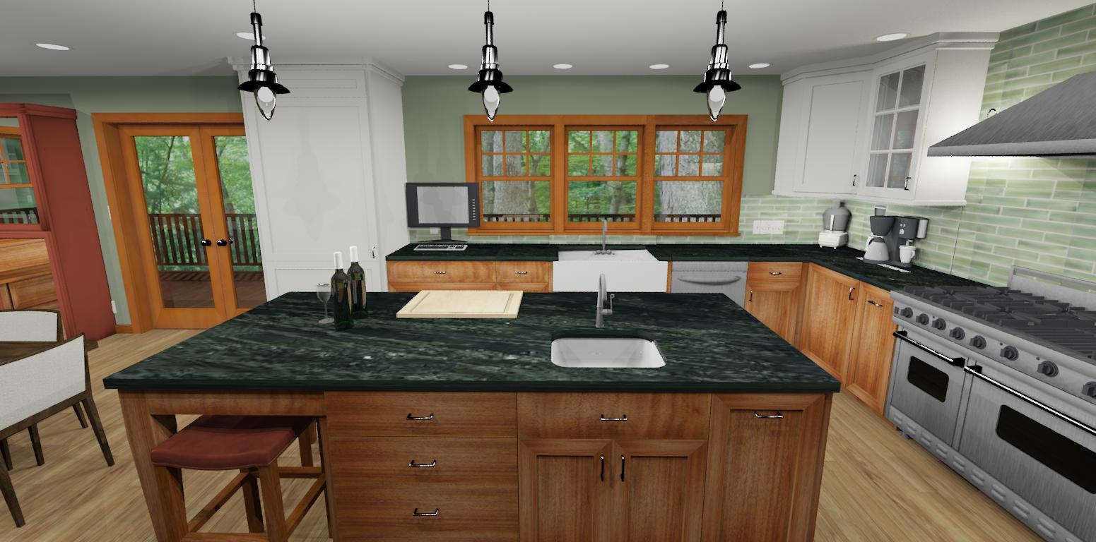 Computer Modeled Design Rendering