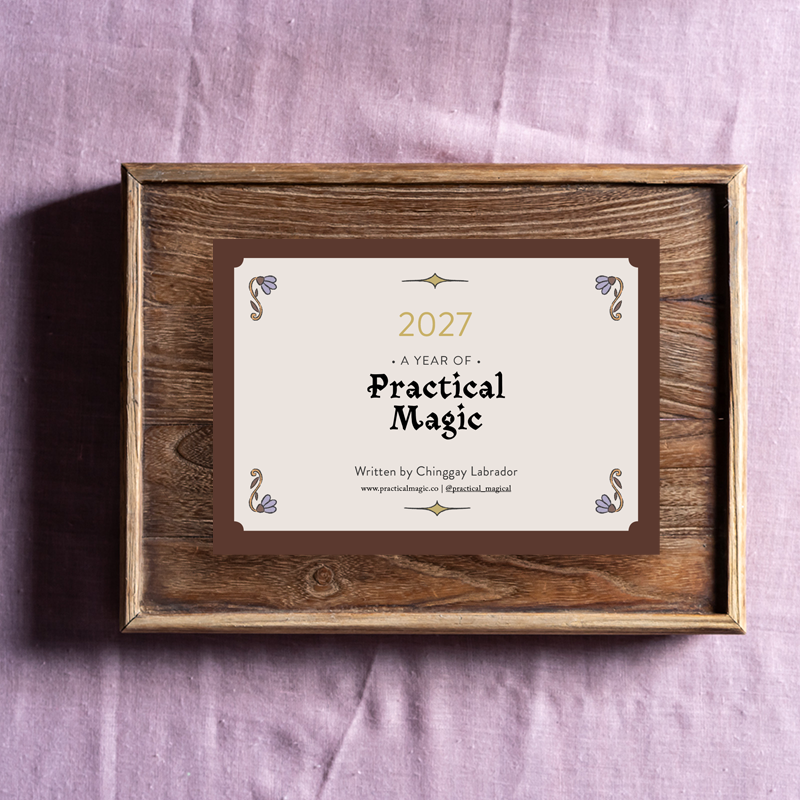 2027 Digital PM Diary: A Year of Practical Magic