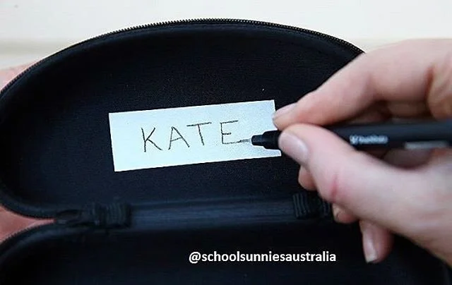 TAG! 
How many times does your child lose their things?! It probably feels like 1000000 times... well, we have found the solution. 💡

Our School Sunnies Australia sunglasses and case have IDENTIFICATION AREAS so your child can write their name, cont