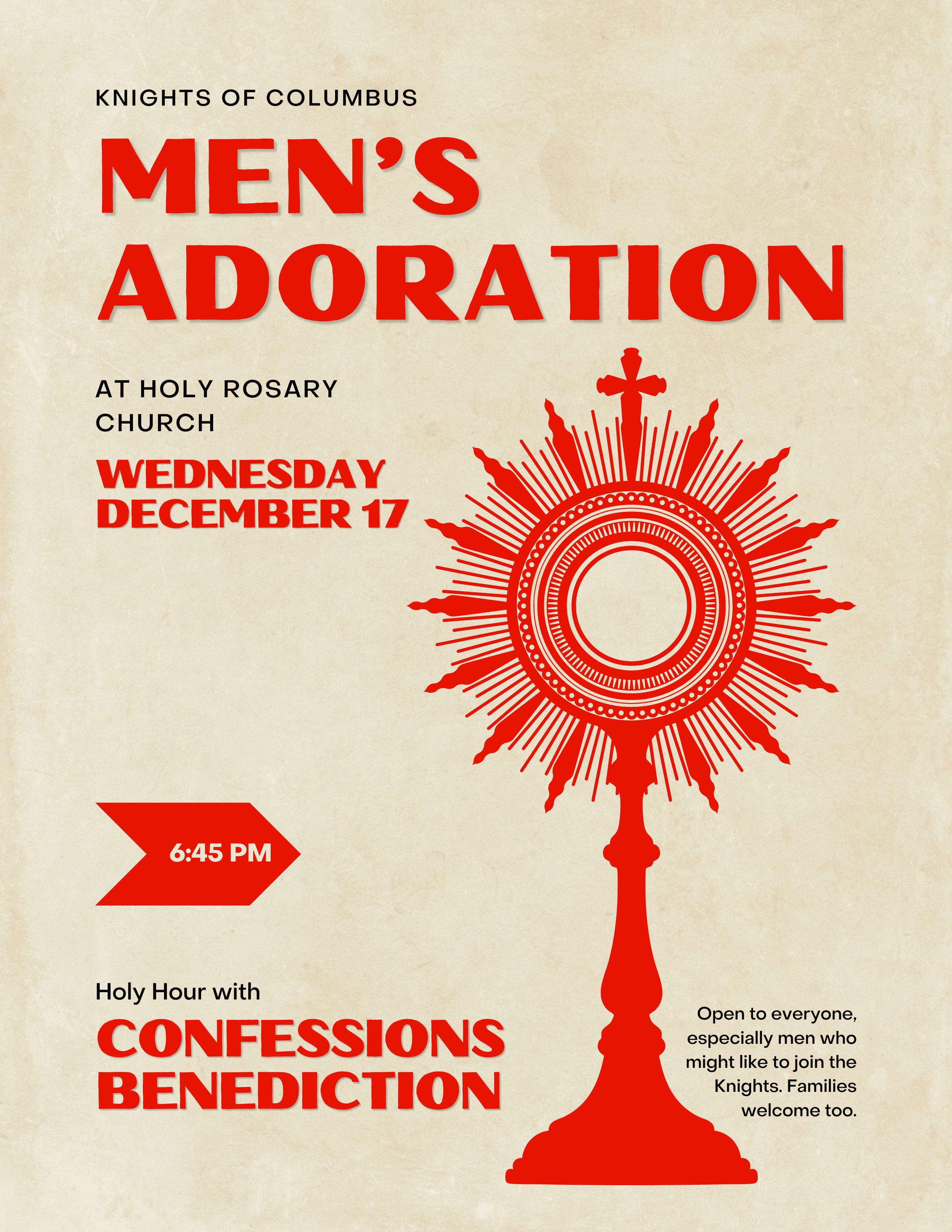Men's Adoration