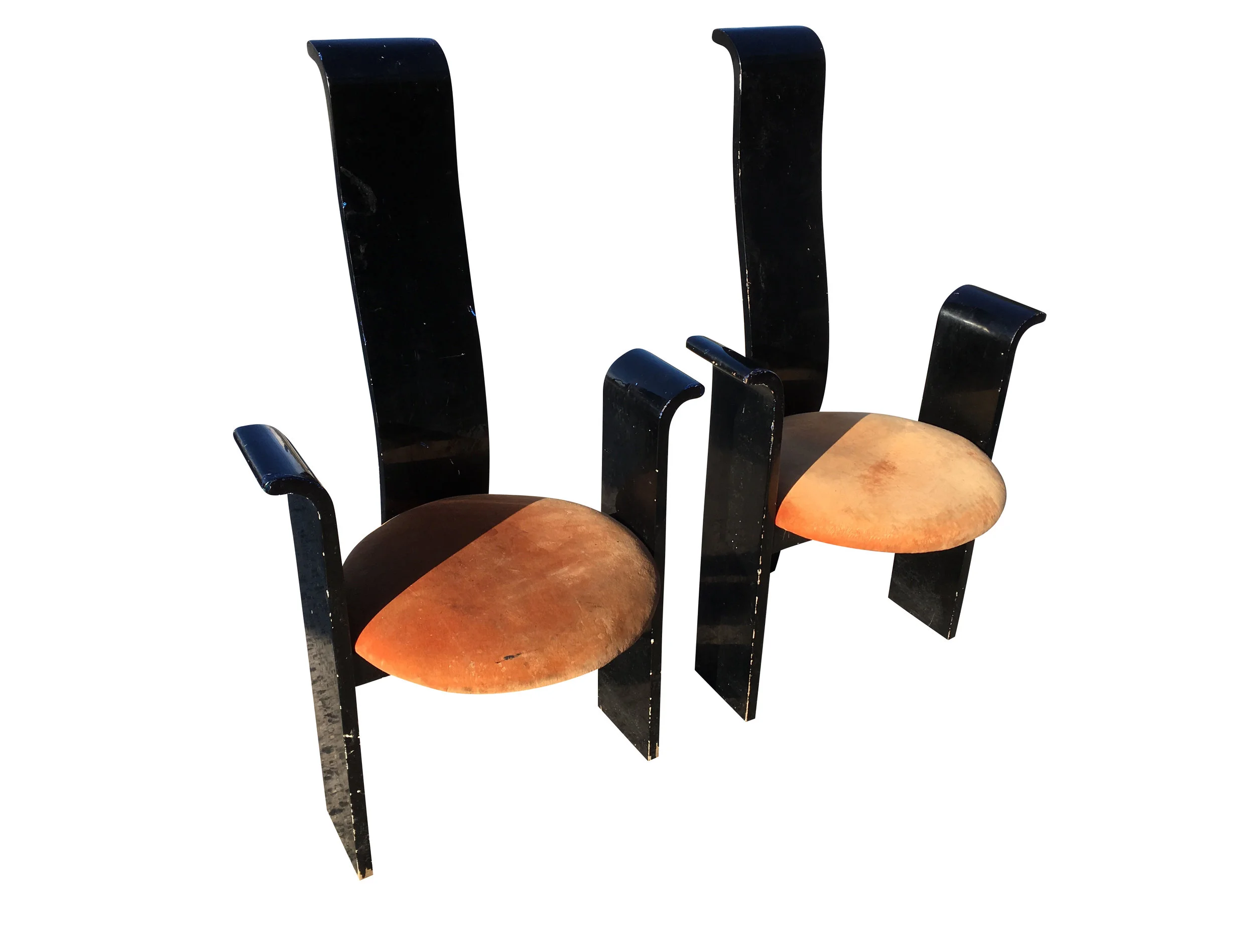 Pair of Funky Side Chairs 