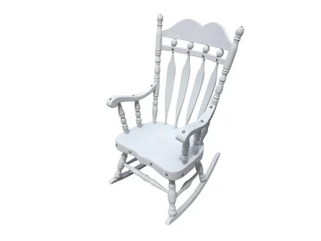 Rescued Painted Rocker Chair 