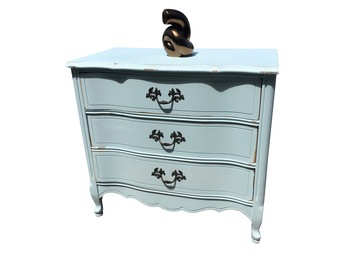 Rescued Painted French Provincial Dresser 